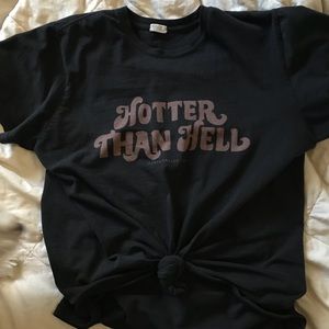 hotter than hell tee